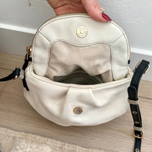 MARC JACOBS Mini Natasha Leather Crossbody Bag Colorblock - Picture 13 of 16